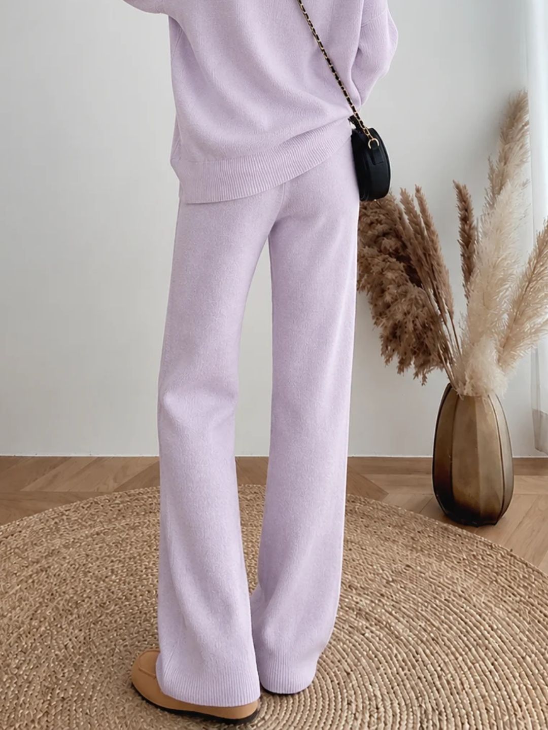 320 Knit Lower I Lavendar